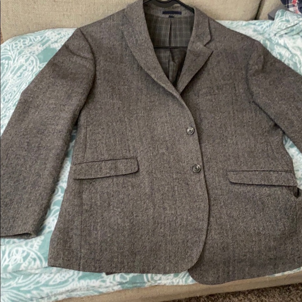 Joseph A. Bank tweed jacket